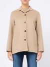 s max mara - Wool short Fiabe coat with belt - 3