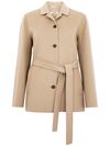 s max mara - Cappotto corto Fiabe in lana con cintura