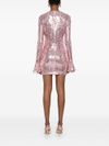 rotate - Pink short dress with sequins - 1