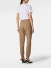 Po camel cotton sweatpants