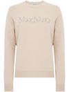 s max mara - Maglia in lana e cashmere girocollo