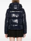 Short quilted Biddy puffer jacket in blue