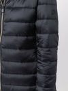 Long Lydia quilted puffer jacket.