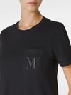 s max mara - Madera black cotton T-shirt. - 3