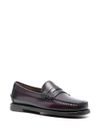 sebago - Mocassini Classic Dan in pelle bordeaux - 3