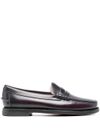 sebago - Mocassini Classic Dan in pelle bordeaux