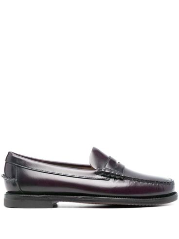 SEBAGO - Mocassini Classic Dan in pelle bordeaux