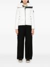 Short Isla puffer jacket in white