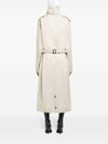 courrèges - Oblique cotton trench coat - 3