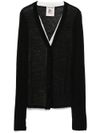 Jolande wool cardigan