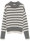 Odette striped cashmere sweater