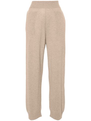 Cashmere and wool joggers