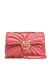 Borsa Love Puff Classic in pelle trapuntata