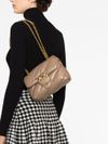 Leather quilted Love Puff Mini crossbody bag