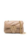 Borsa tracolla Love Puff Mini in pelle