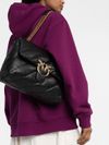 Calf leather Love Puff Big tote bag