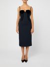 Anemone midi dress in wool