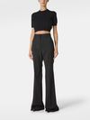 sportmax - Premier crop top in viscose - 1