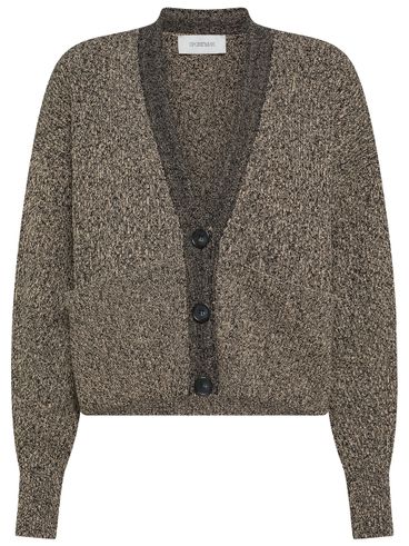 SPORTMAX - Cardigan crop Pool con tasche