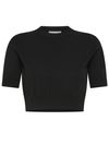 sportmax - Premier crop top in viscose