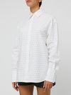 sportmax - Camicia Vicky in cotone con perline - 1