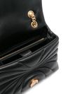 Leather quilted Love Puff Mini crossbody bag