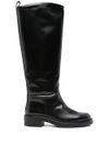 Celia high boots in calf leather