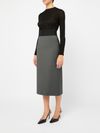 sportmax - Gonna midi Anny in lana - 1