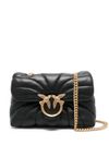 Leather quilted Love Puff Mini crossbody bag