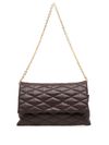 Large quilted Vitto bag in leather