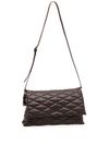 Large quilted Vitto bag in leather