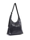 Glossy effect shoulder bag