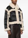 Mary jacket with shearling.