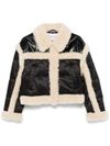 Mary jacket with shearling.