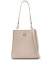 Grey leather McGraw bucket bag