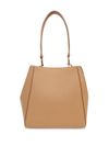 Borsa a secchiello McGraw in pelle beige