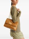 Medium Kira calf leather shoulder bag