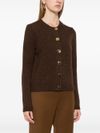 tory burch - Cardigan pesante in lana - 3