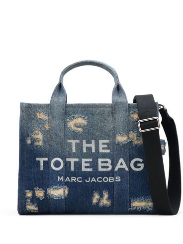 MARC JACOBS - The Denim Medium Rip And Repair tote bag