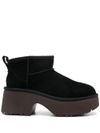 ugg - Classic Ultra Mini New Heights suede boots.