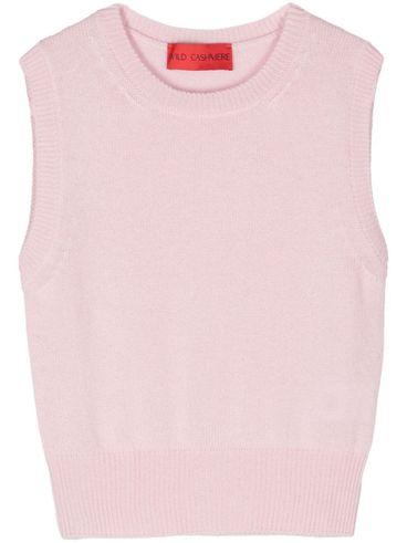 Sasha sleeveless sweater in cashmere