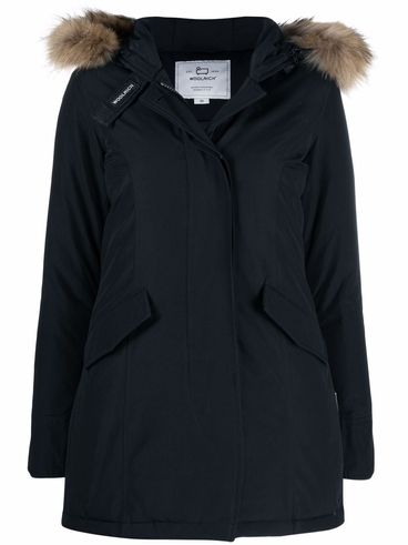 Artic fur-lined padded parka