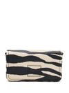 The Mini Bag in zebra-print leather