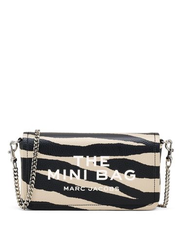 MARC JACOBS - The Mini Bag in zebra-print leather