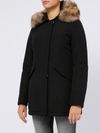 Artic fur-lined padded parka