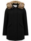 Artic fur-lined padded parka