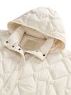 Heritage padded cape jacket