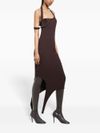 Asymmetrical Undressed midi dress