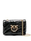 Love Puff Baby bag in quilted patent leather