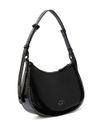 Half Moon Mini bag in leather patent finish